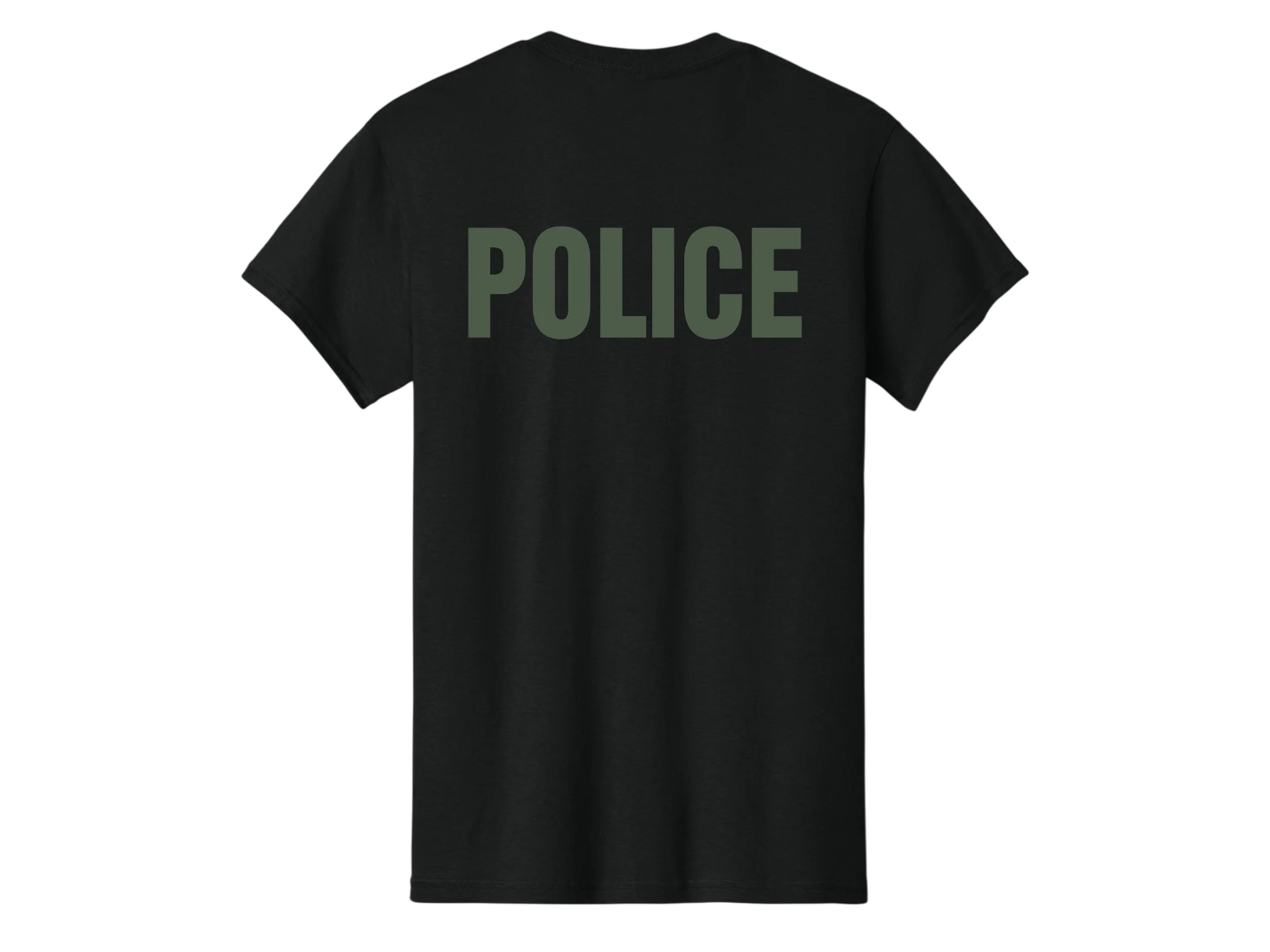 POLICE BACKPRINT AGENCY RAID T-SHIRT GILDAN HEAVY COTTON 5000 - Image 5