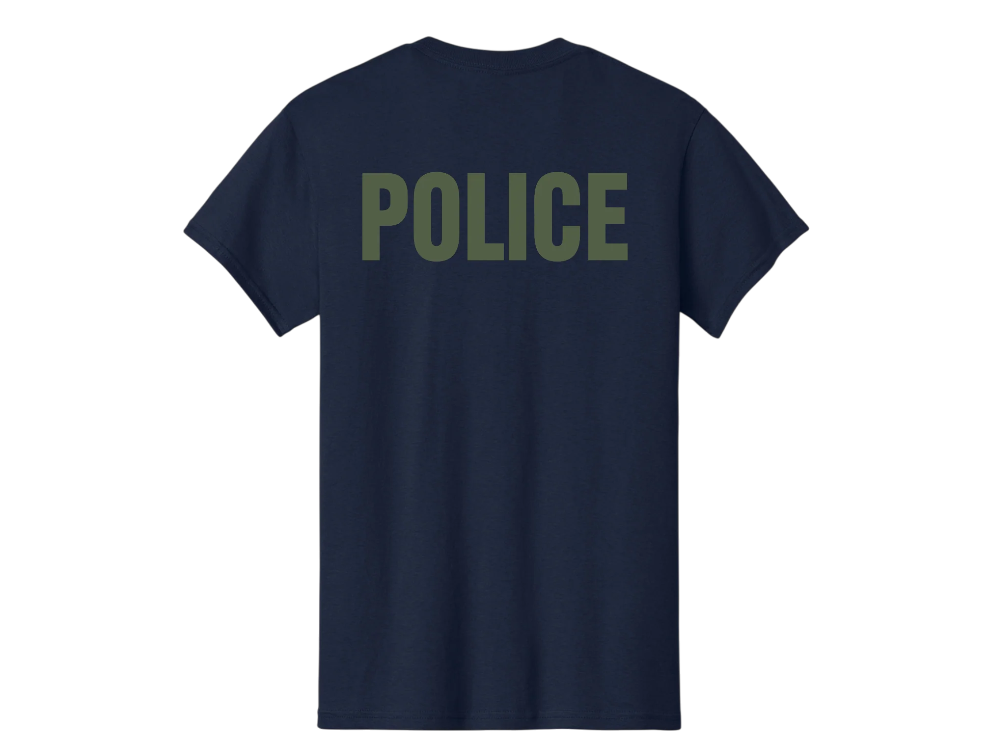 POLICE BACKPRINT AGENCY RAID T-SHIRT GILDAN HEAVY COTTON 5000 - Image 9