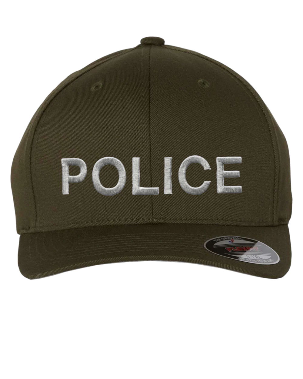 POLICE (LETTERS) ON FLEXFIT HAT-6277 - Image 6