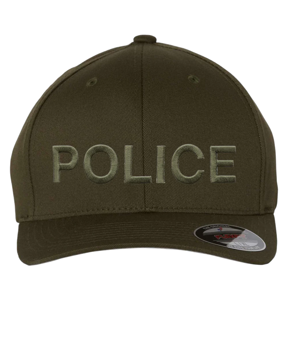 POLICE (LETTERS) ON FLEXFIT HAT-6277 - Image 7