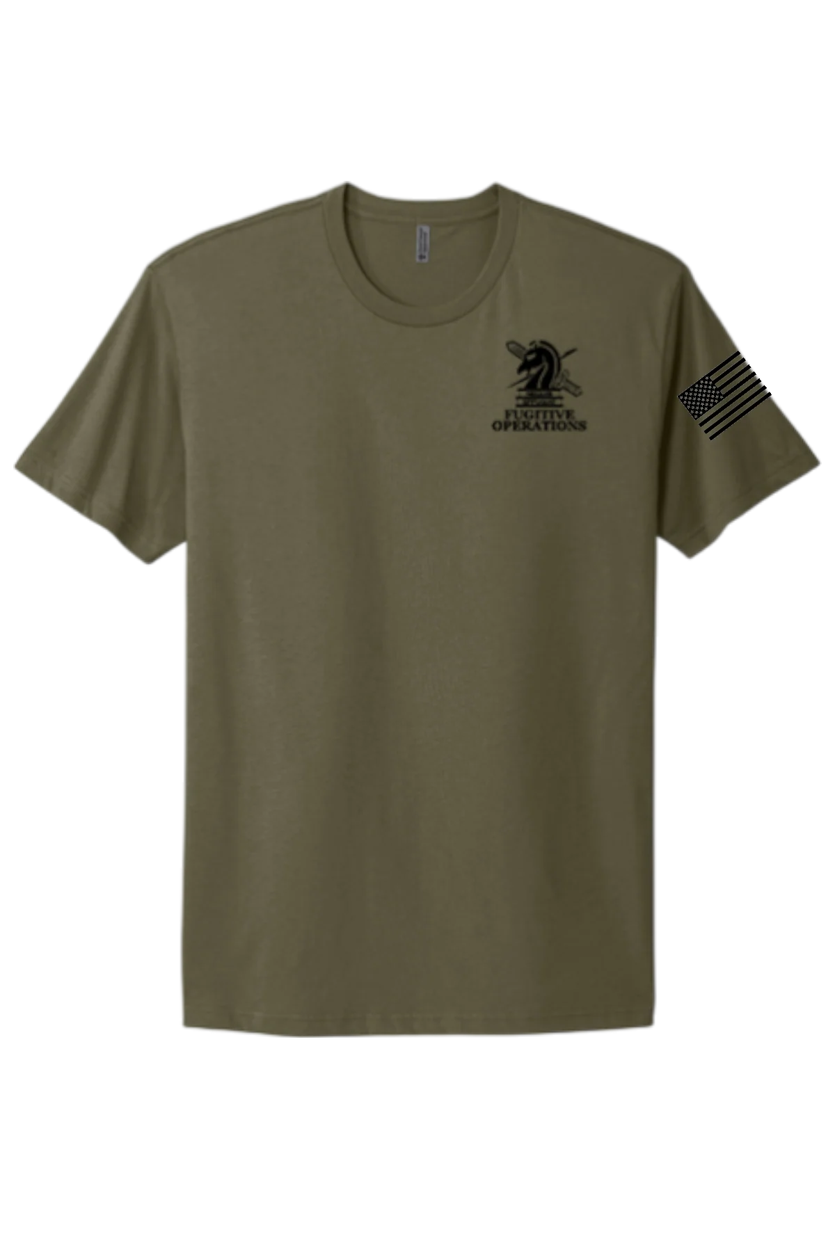 PRINTED ICE FUGITIVE OPS T-SHIRT NEXT LEVEL SOFT COTTON 3600 - Image 4