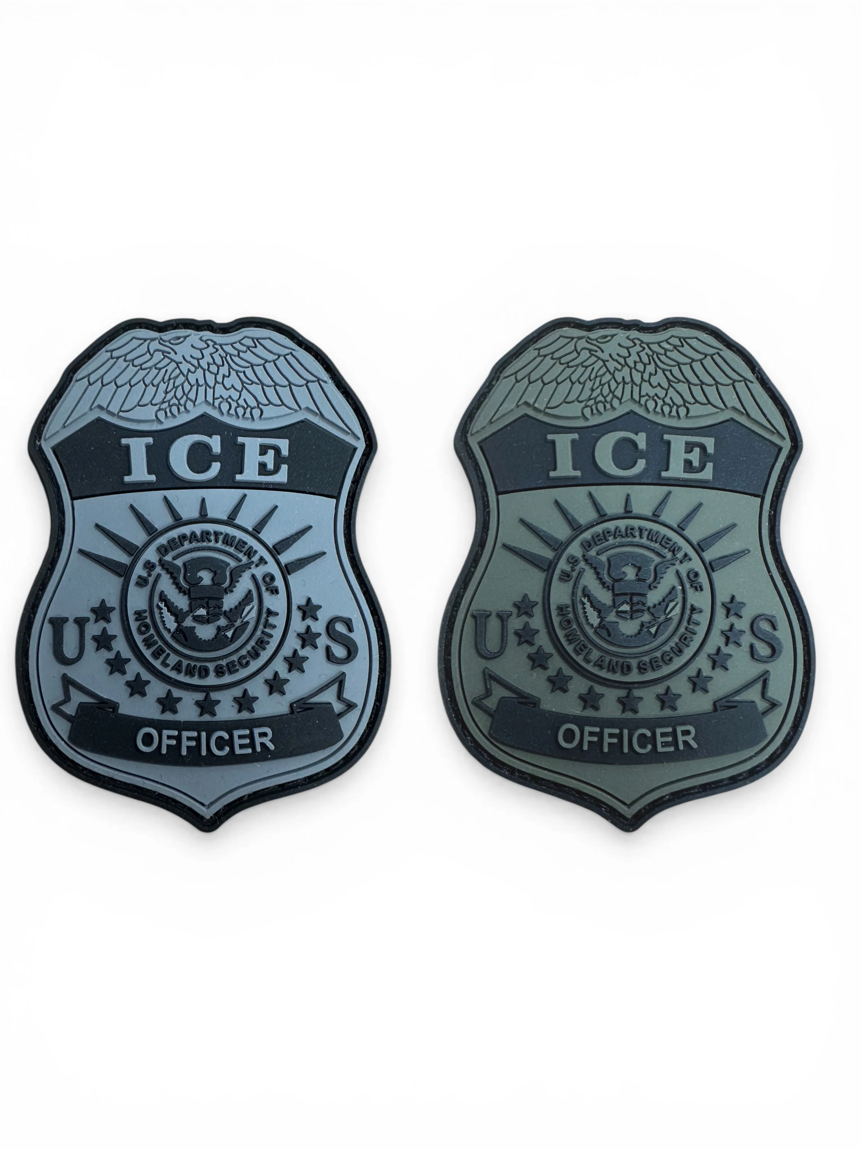 PVC ICE BADGE PATCH 2.75"