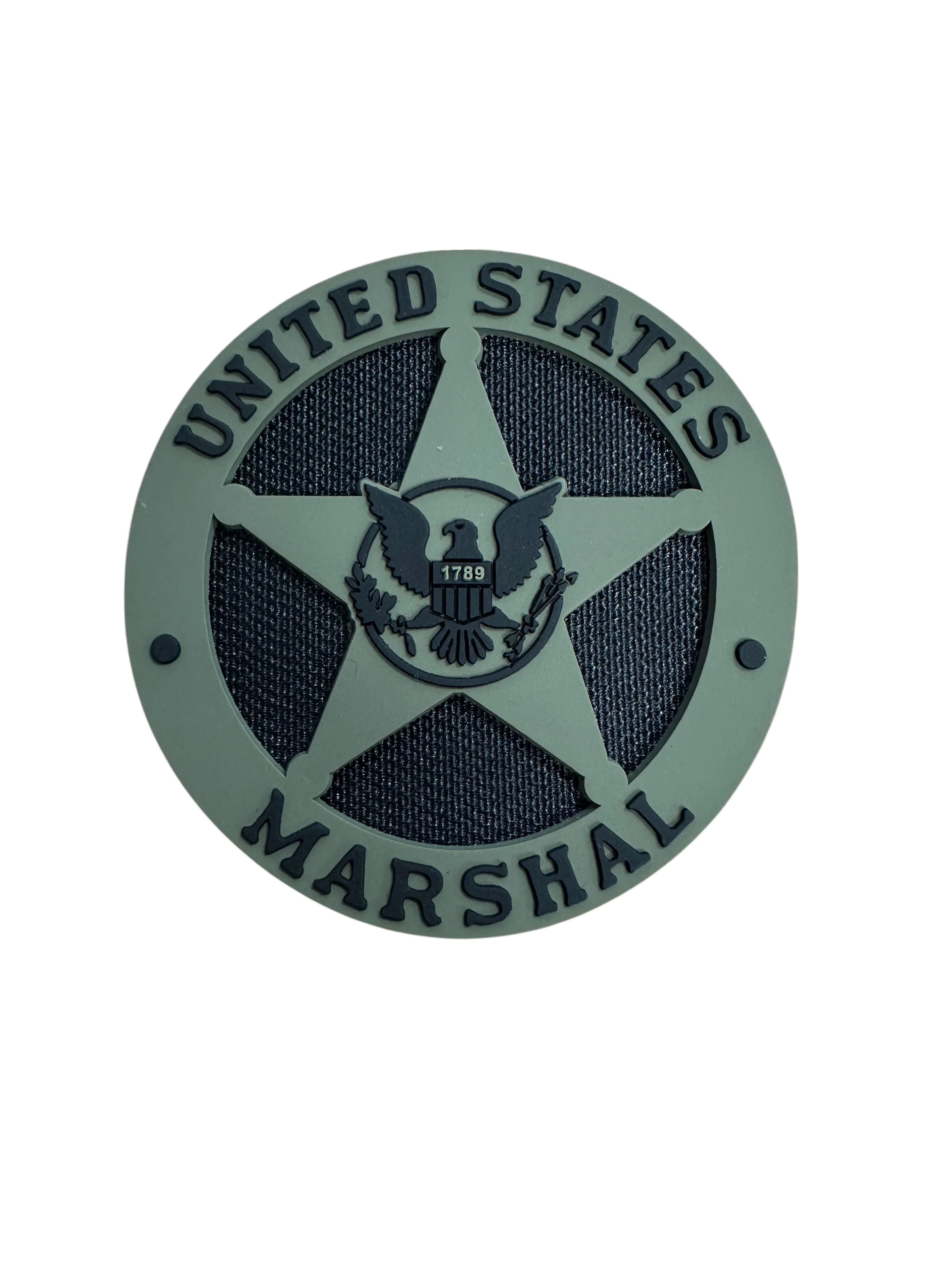 PVC USMS STAR BADGE PATCH