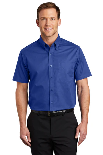 SHORT SLEEVE BUTTON SHIRT S508 - Image 10