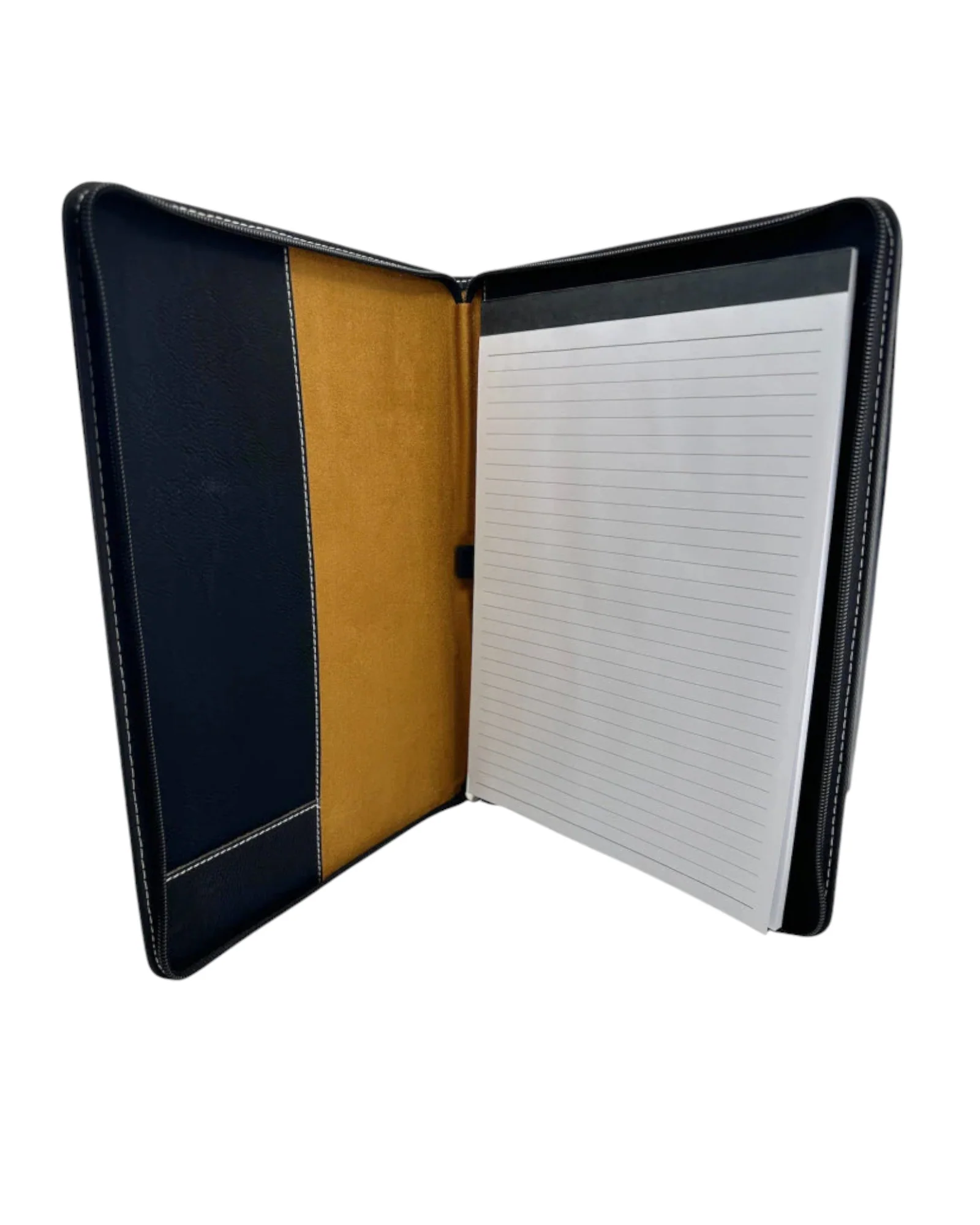 TIGTA BADGE ZIPPERED LEATHERLETTE PADFOLIO - Image 3