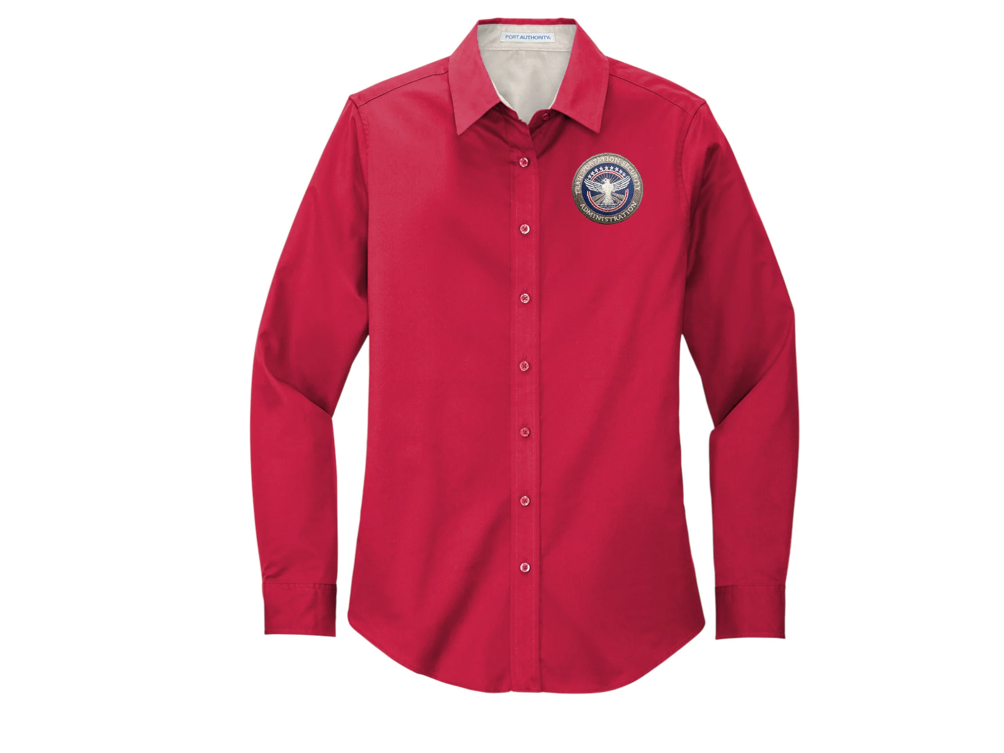 TSA INSIGNIA LONGSLEEVE LADIES TWILL BUTTON UP DRESS SHIRT-L608 - Image 5