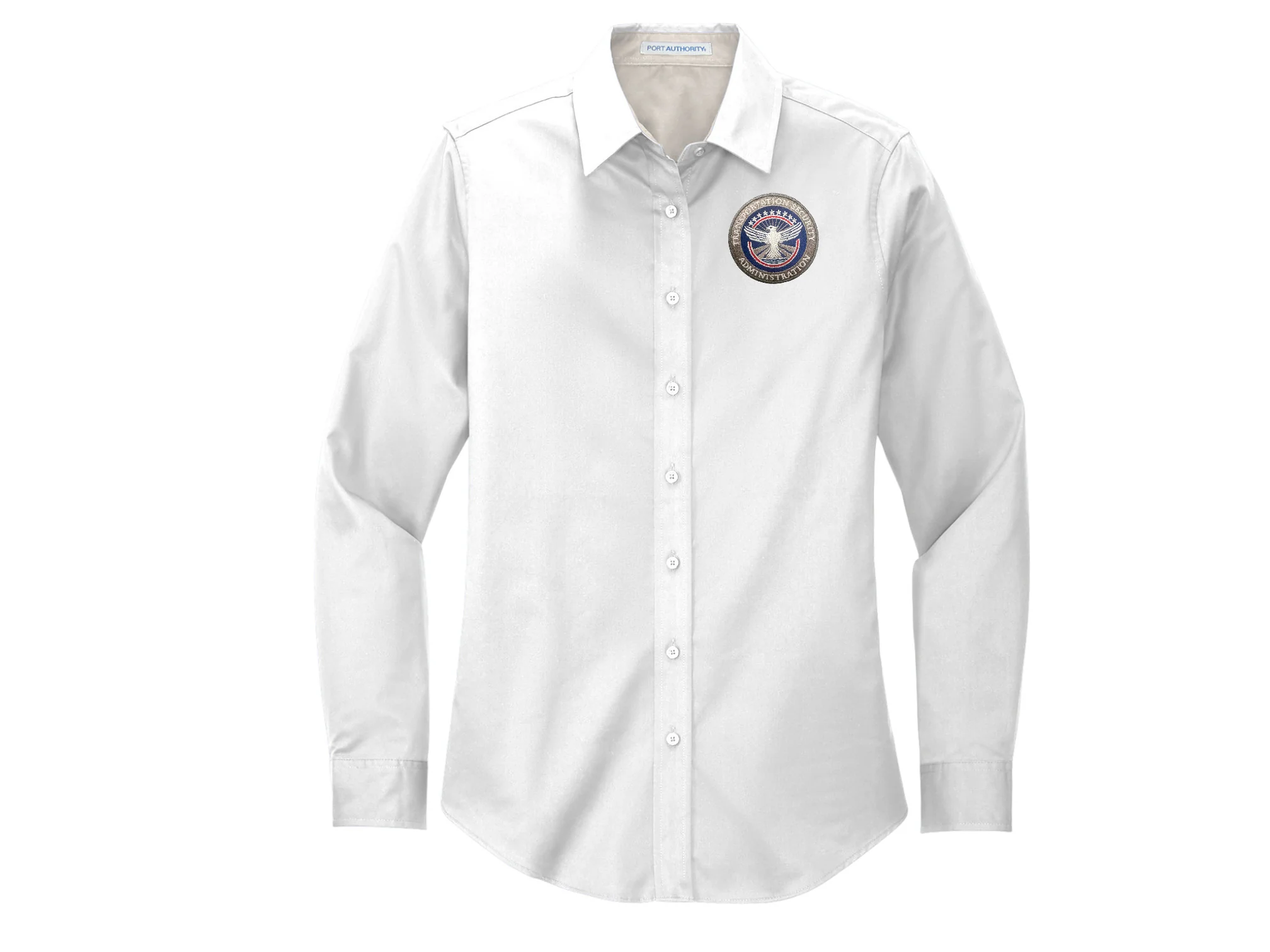 TSA INSIGNIA LONGSLEEVE LADIES TWILL BUTTON UP DRESS SHIRT-L608 - Image 6