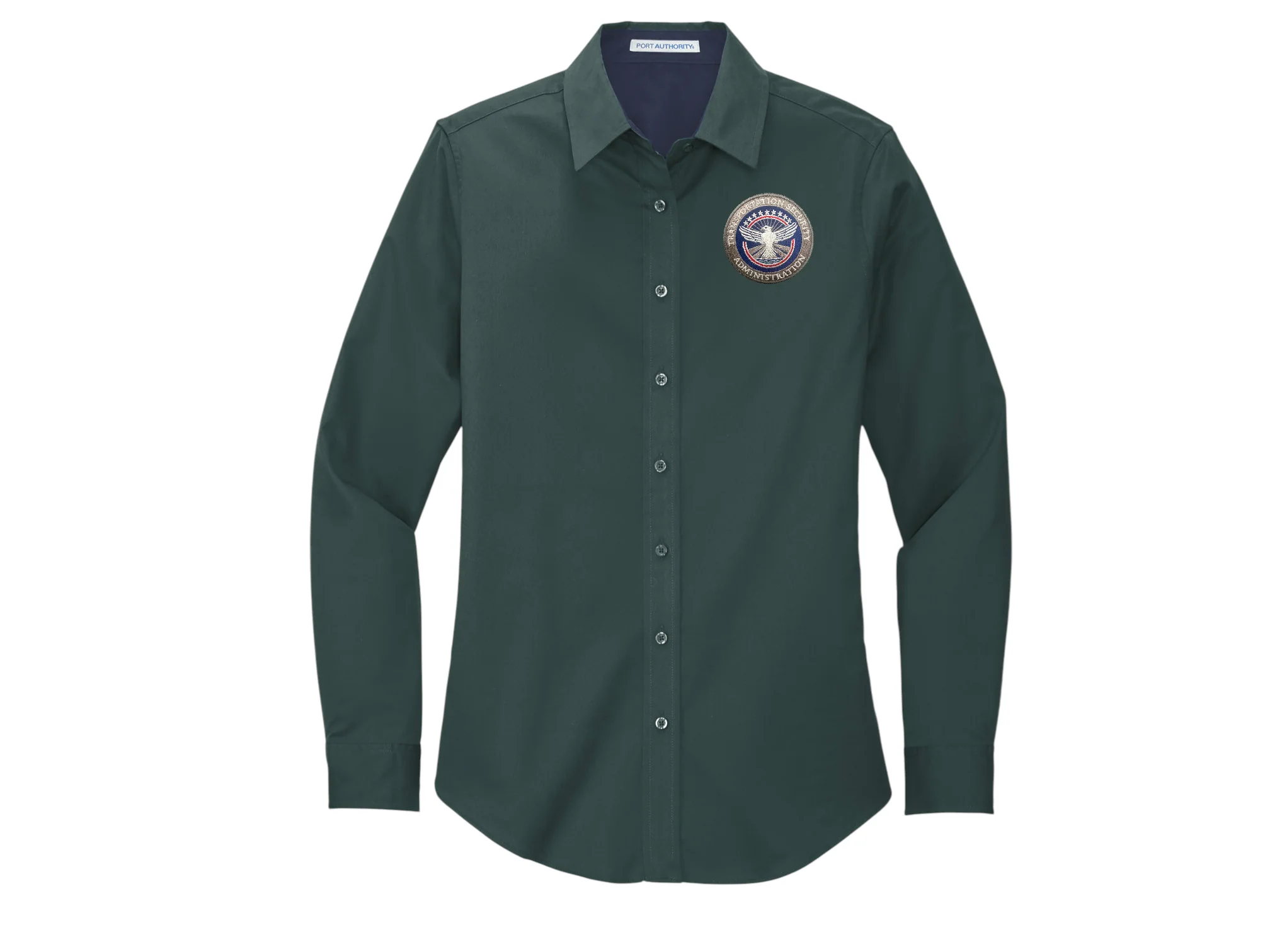 TSA INSIGNIA LONGSLEEVE LADIES TWILL BUTTON UP DRESS SHIRT-L608 - Image 7