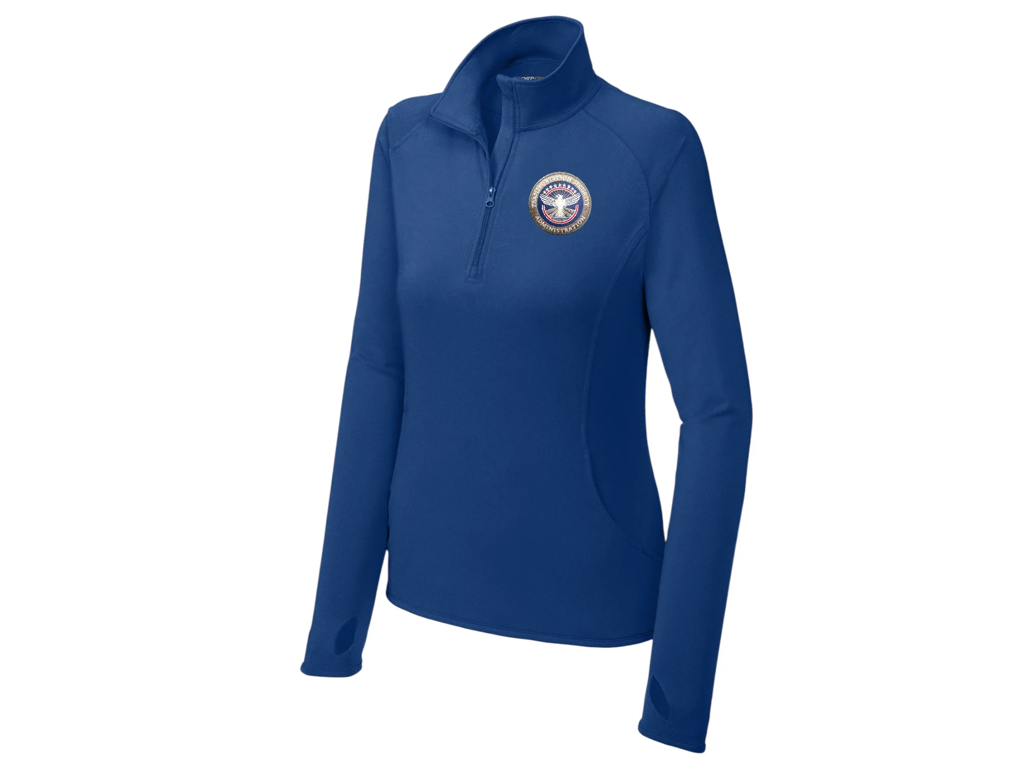 TSA INSIGNIA WOMEN'S SPORT TEK SPORT WICK STRETCH 1/2 ZIP PULLOVER-LST850 - Image 5