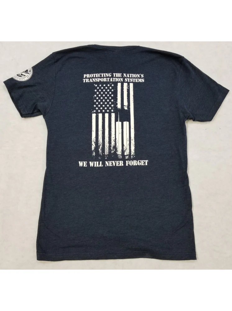 TSA NEVER FORGET T-SHIRT - Image 2