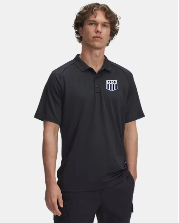 UA TACTICAL PERFORMANCE POLO W/ EMB 1789 SHIELD-600416 - Image 2