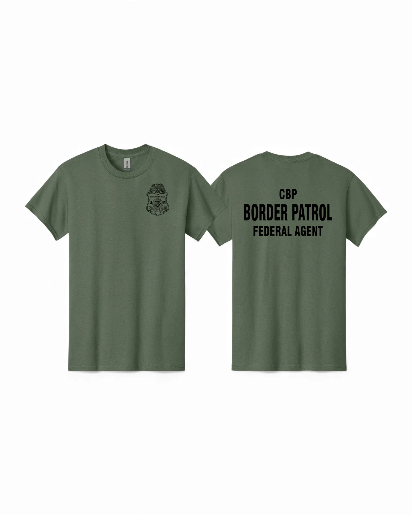 USBP HEAVY COTTON RAID T-SHIRT-5000