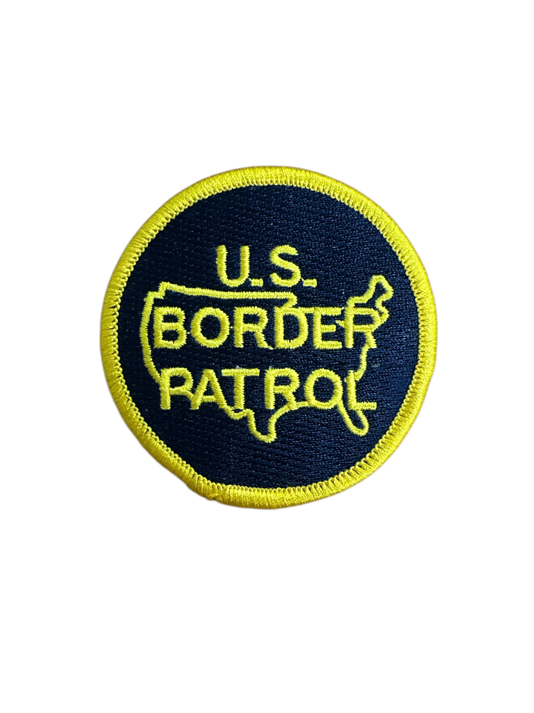 USBP SEAL PATCH GOLD/NAVY