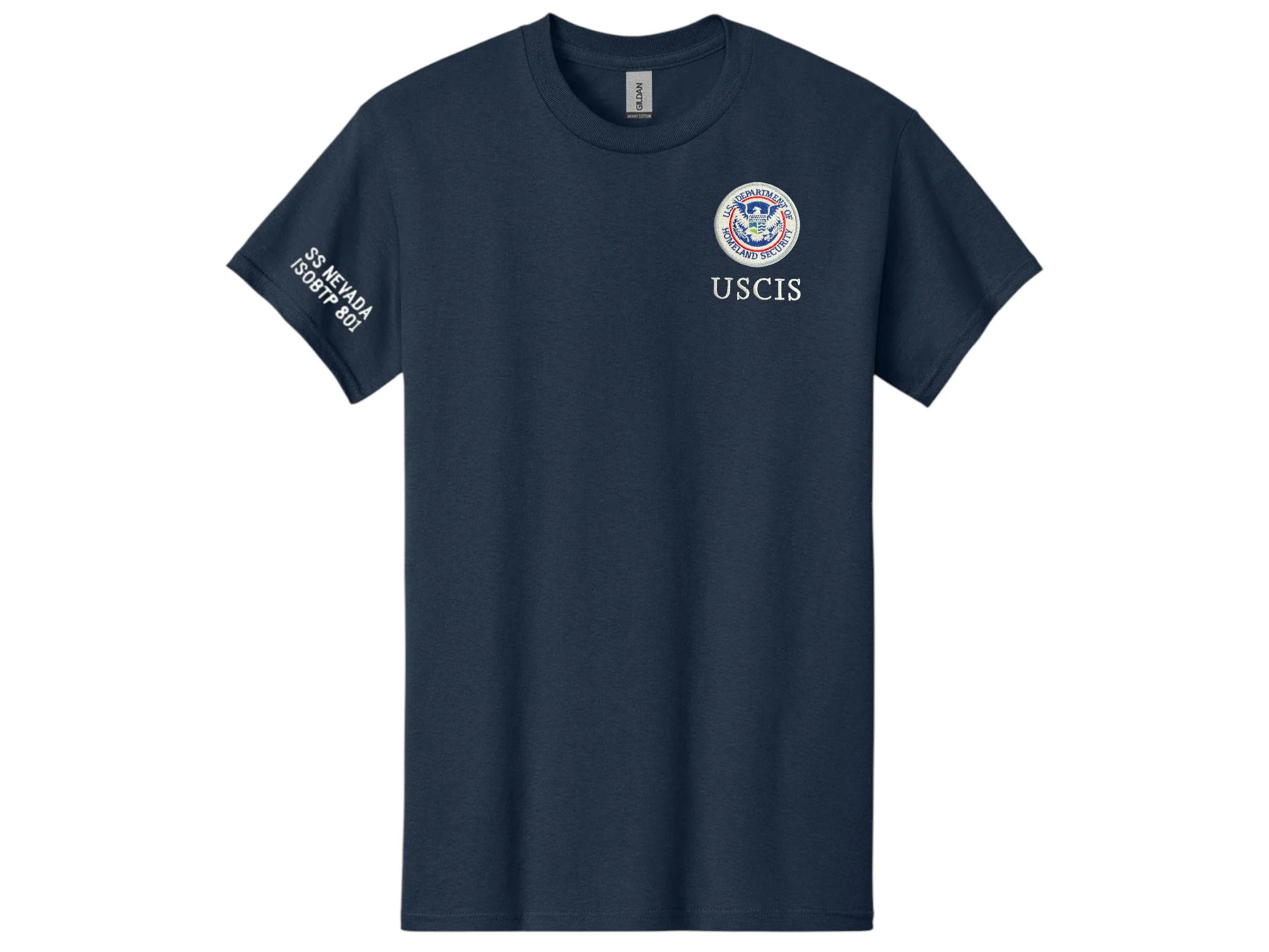 USCIS CLASS HEAVY COTTON T-SHIRT-5000
