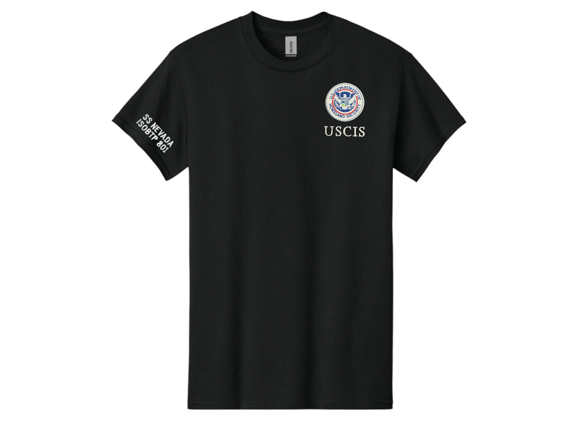 USCIS CLASS HEAVY COTTON T-SHIRT-5000 - Image 2