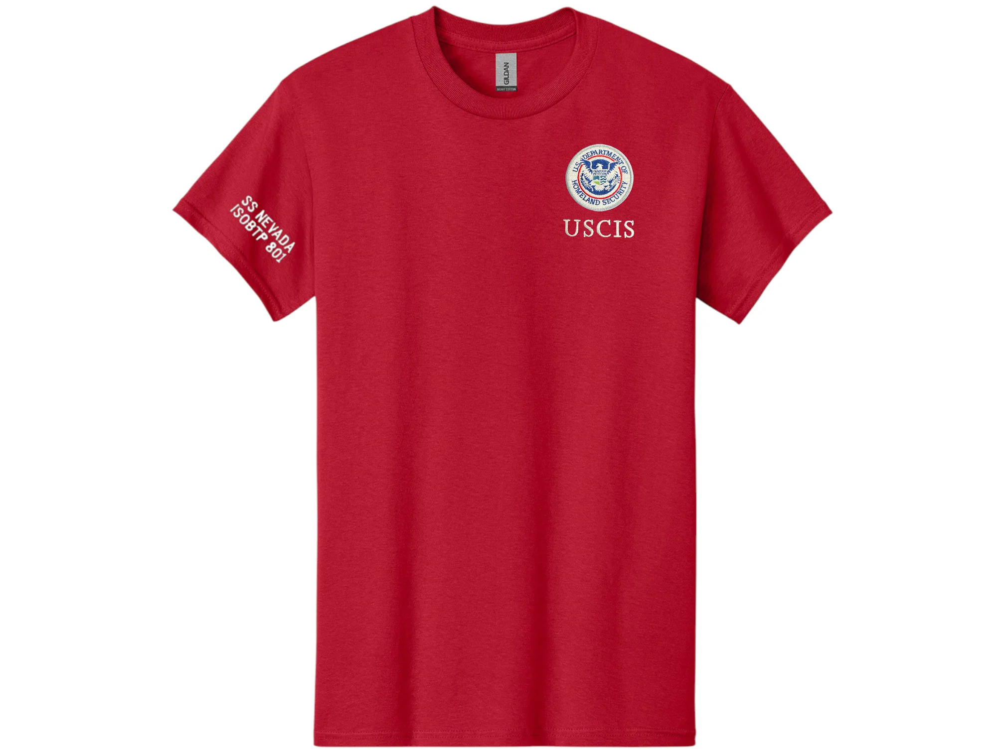 USCIS CLASS HEAVY COTTON T-SHIRT-5000 - Image 4