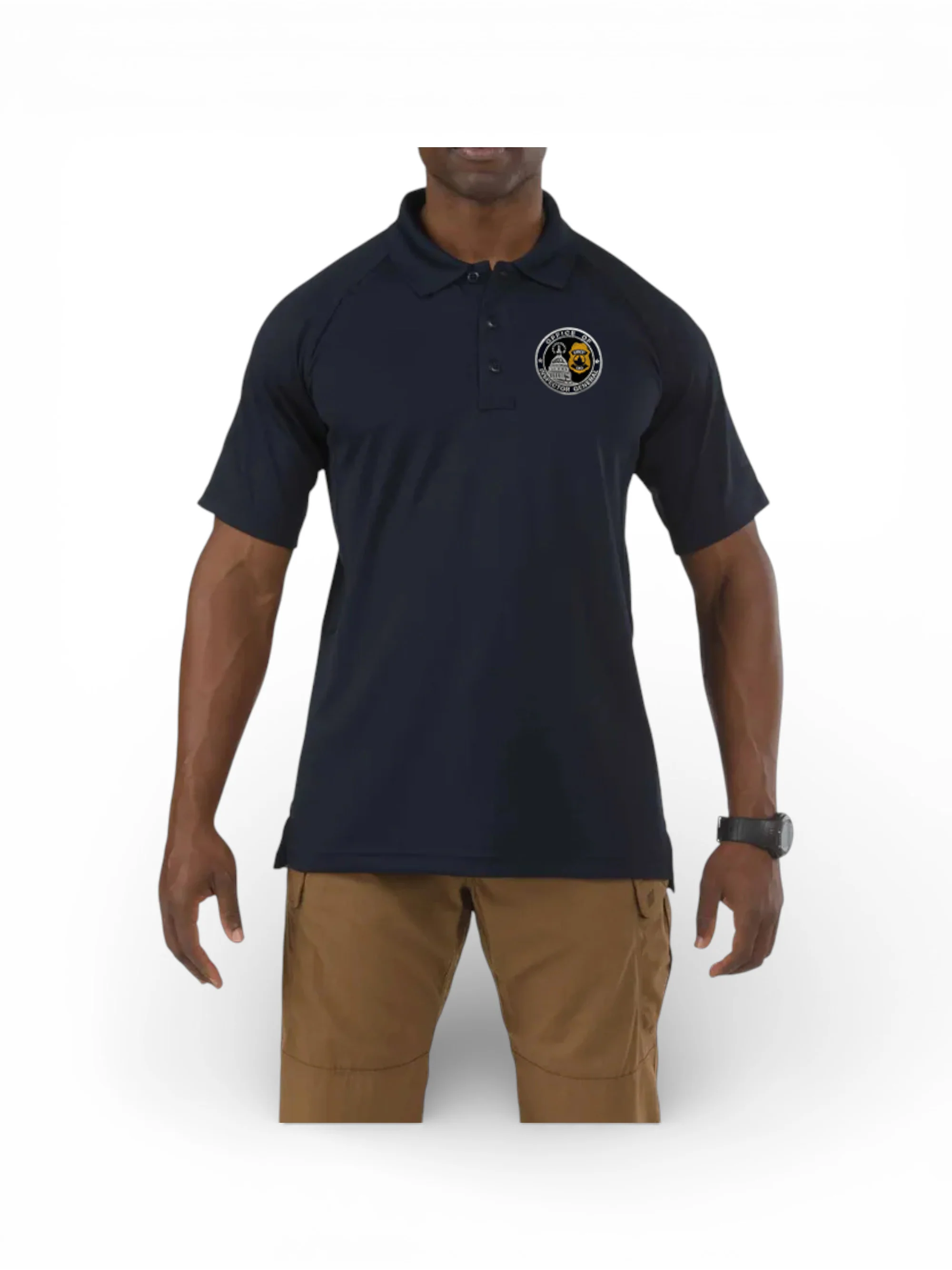 USCP OIG SEAL 5.11 PERFORMANCE POLO SHORT SLEEVE