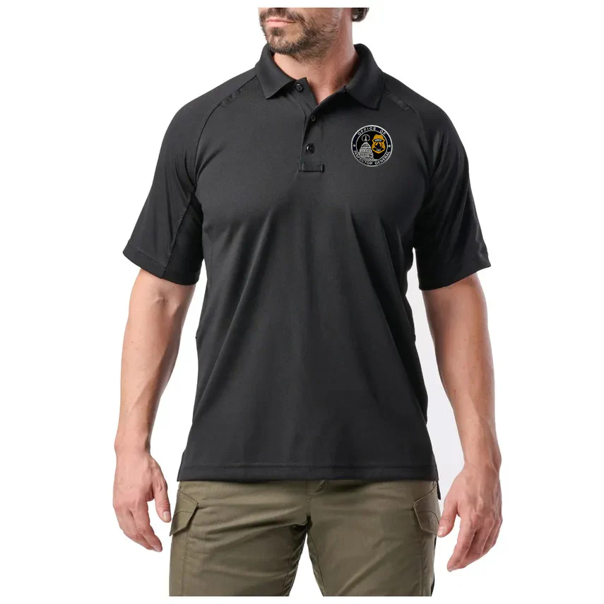 USCP OIG SEAL 5.11 PERFORMANCE POLO SHORT SLEEVE - Image 2