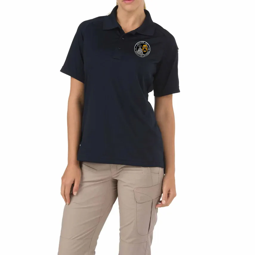 USCP OIG SEAL 5.11 PERFORMANCE POLO SHORT SLEEVE WOMEN'S - Image 2