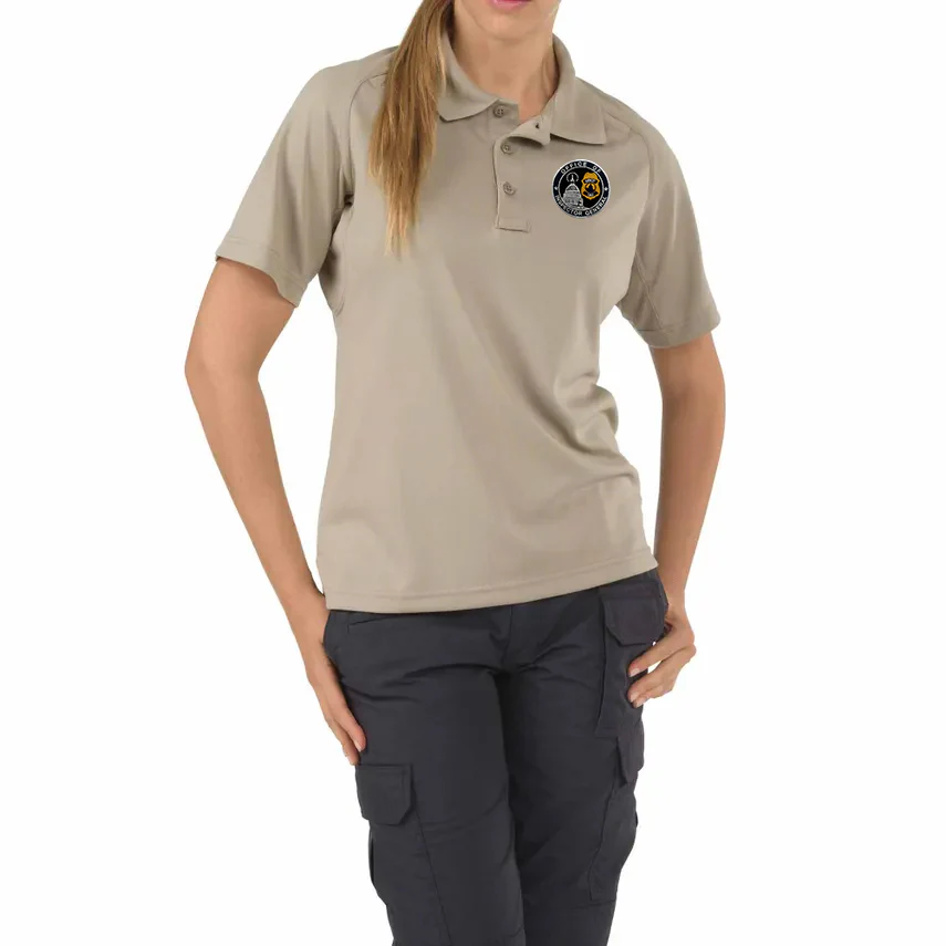 USCP OIG SEAL 5.11 PERFORMANCE POLO SHORT SLEEVE WOMEN'S - Image 4