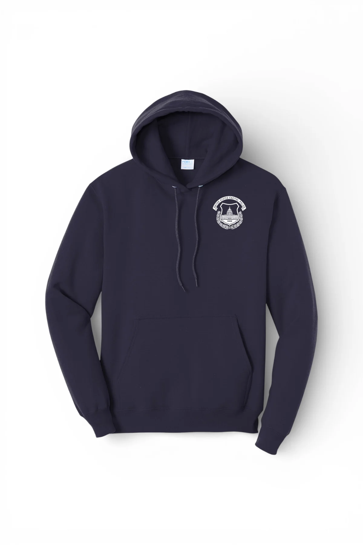 USCP SEAL HOODED SWEATSHIRT 50/50 FLEECE PC78H