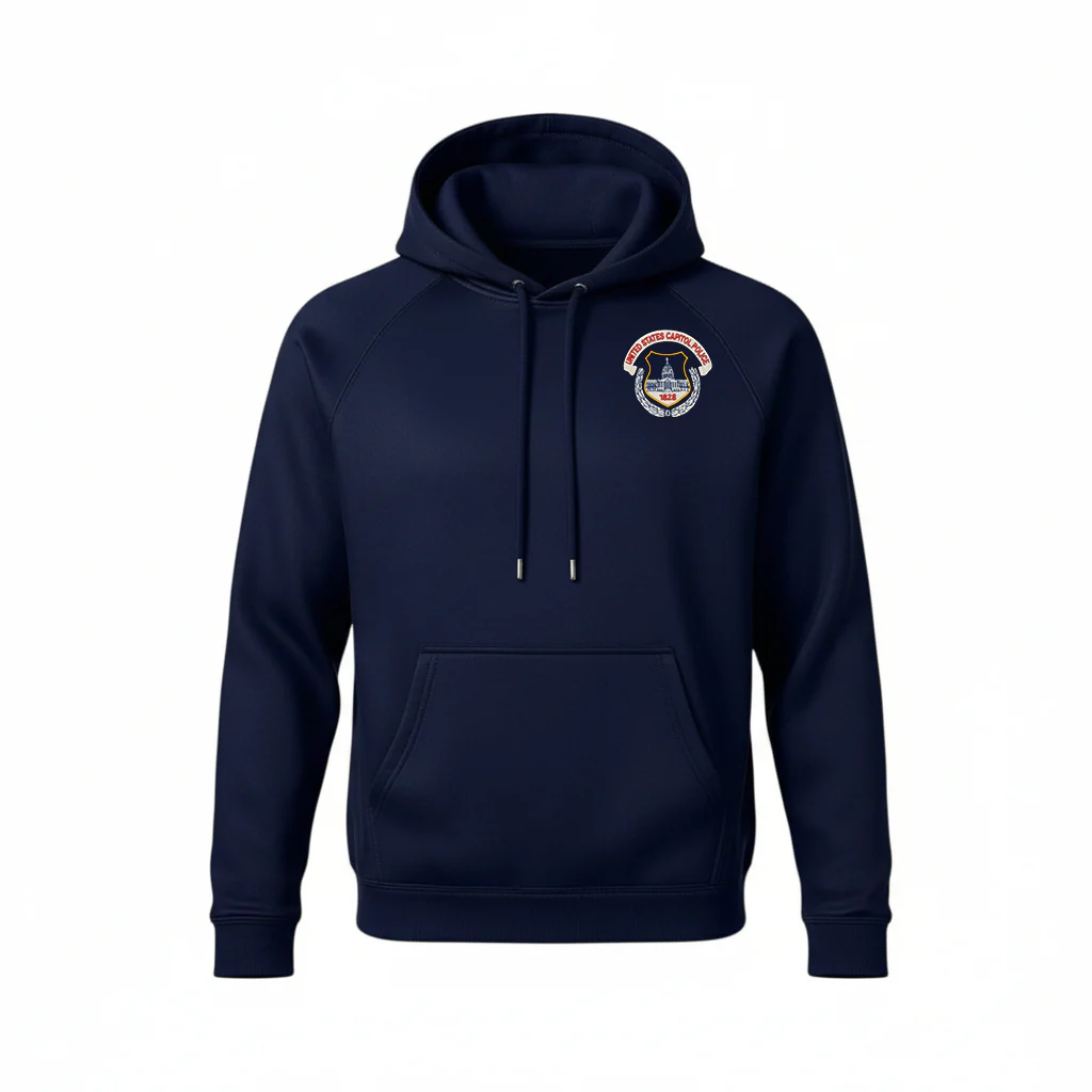 USCP SEAL SPORT-TEK HOODED PULLOVER-F244 - Image 2