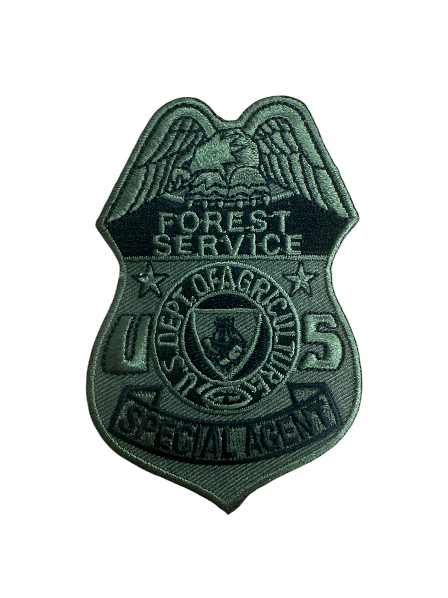 USFS BADGE PATCH SPECIAL AGENT 3 3/4" - Image 4