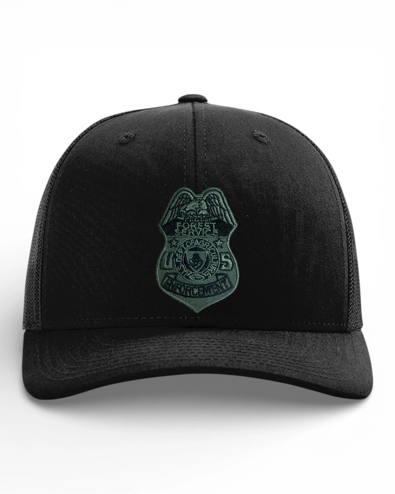 USFS ENFORCEMENT BADGE RICHARDSON HAT 112 - Image 3