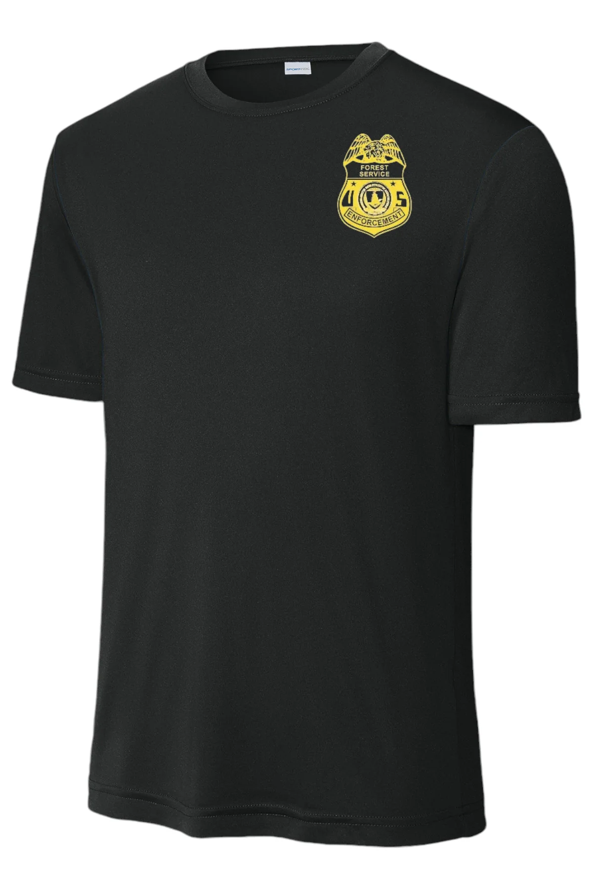 USFS ENFORCEMENT POLICE FEDERAL OFFICER WICKING T-SHIRT-ST350 - Image 3