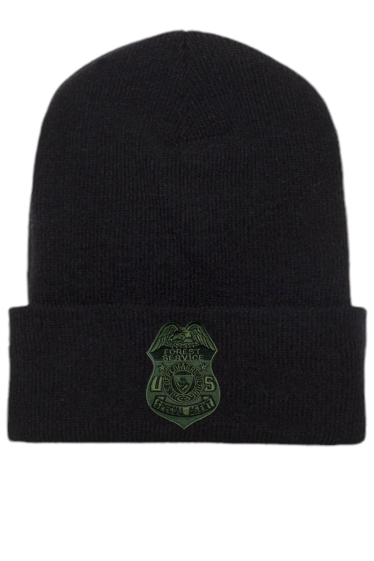 USFS SPECIAL AGENT BADGE CUFFED KNIT BEANIE