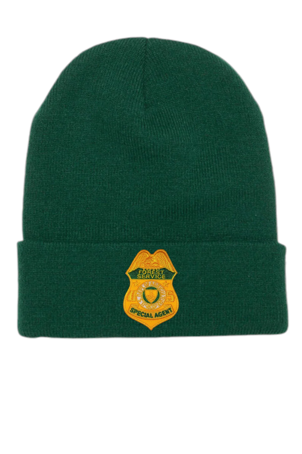 USFS SPECIAL AGENT BADGE CUFFED KNIT BEANIE - Image 4