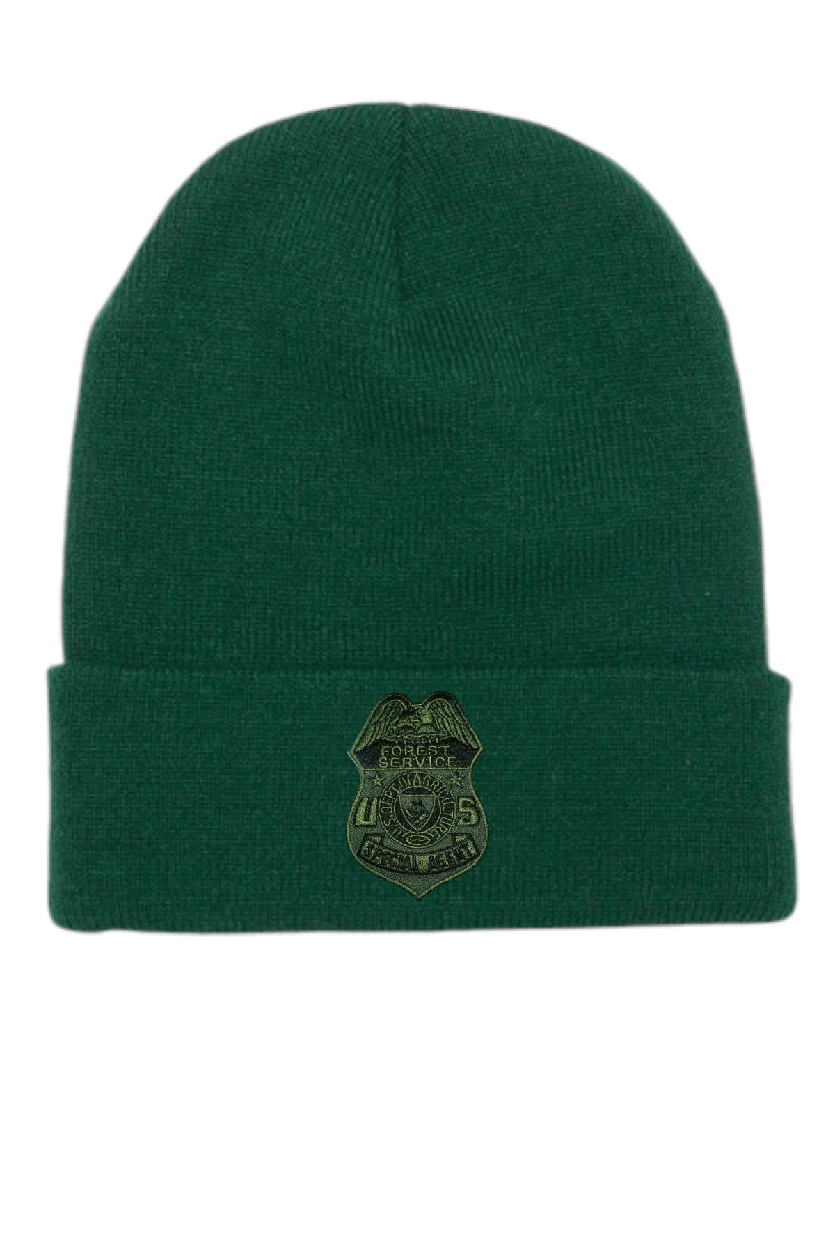 USFS SPECIAL AGENT BADGE CUFFED KNIT BEANIE - Image 5