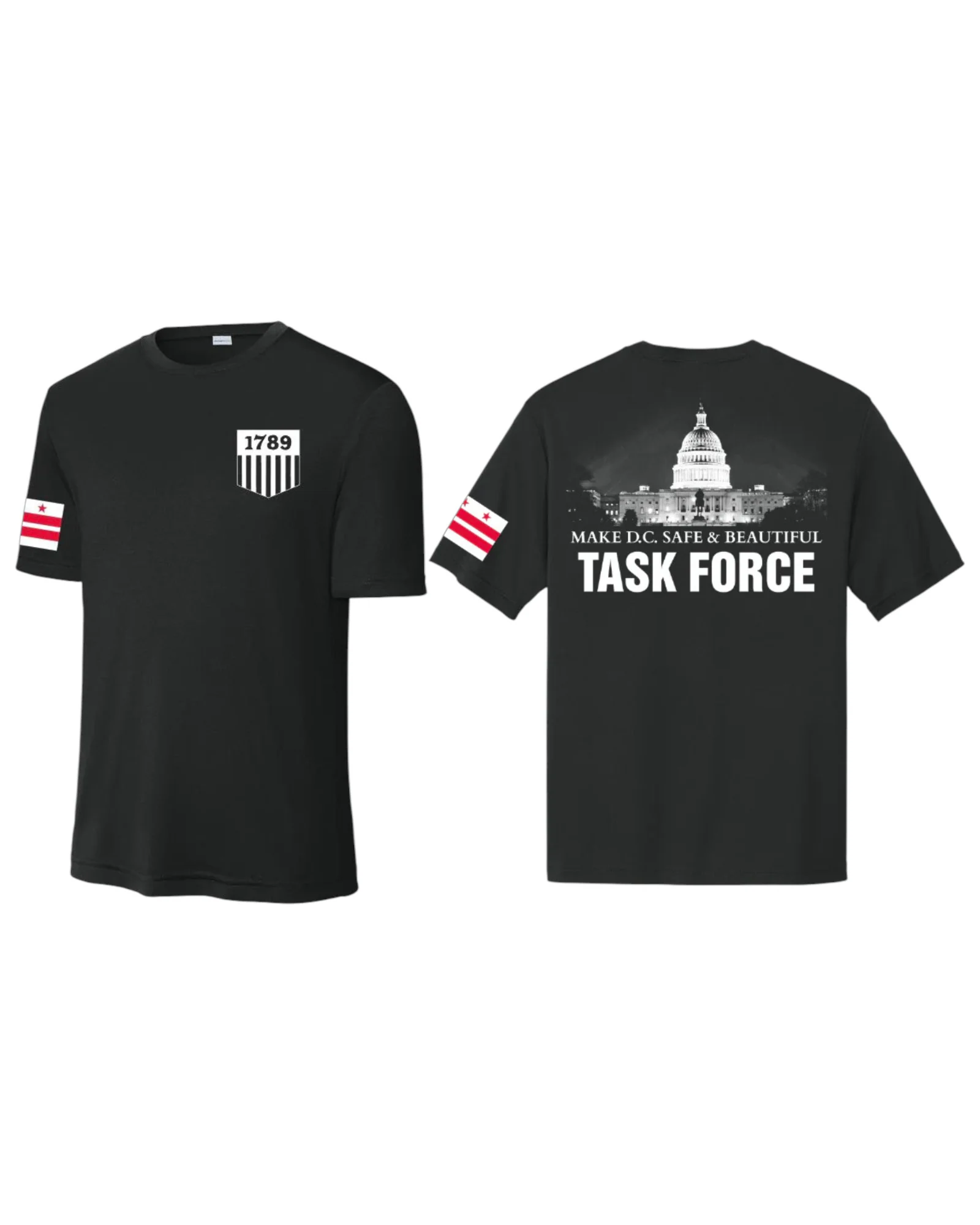 USMS DC SHIRT-BLACK