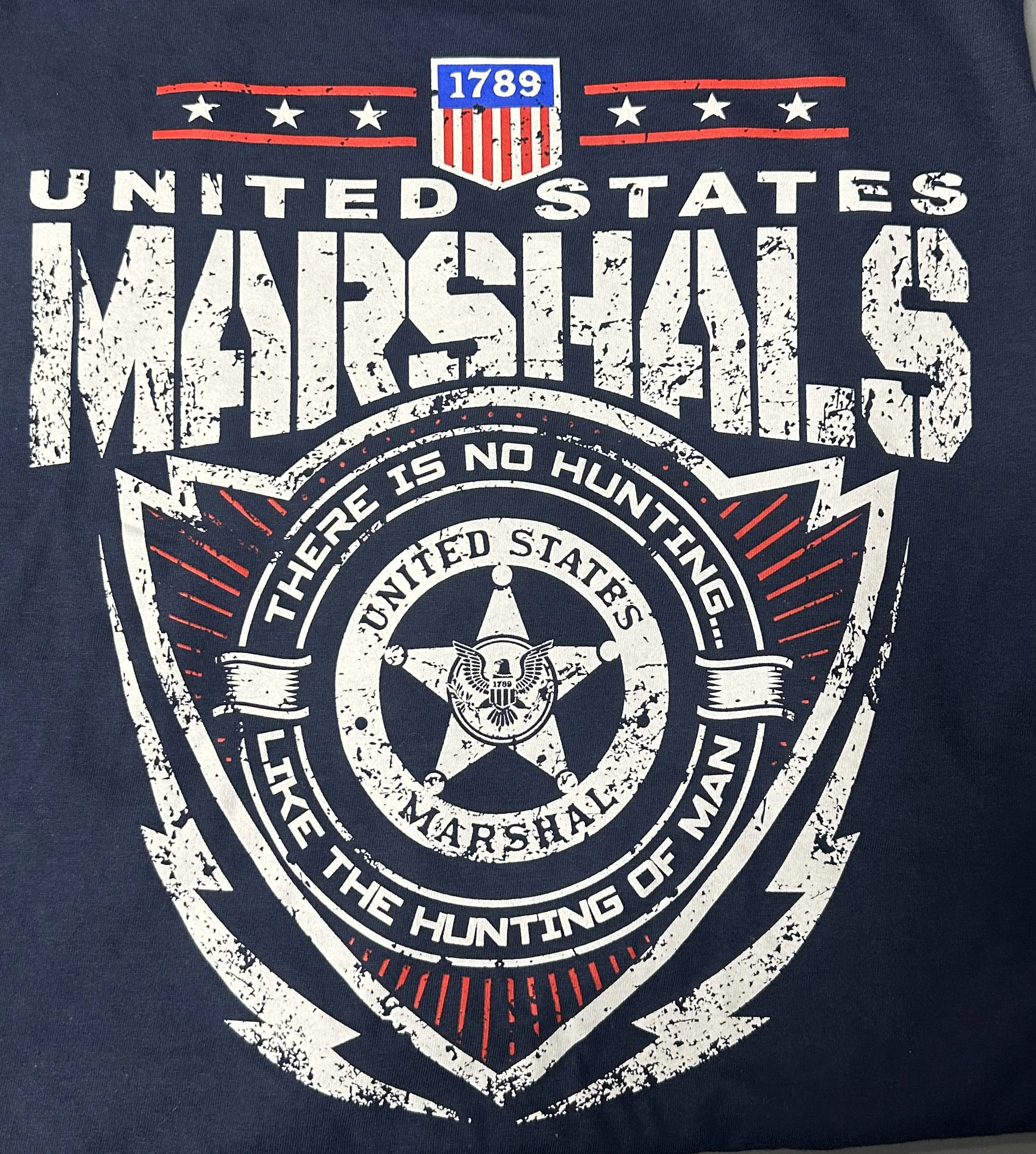 *NEW* USMS HUNTING OF MAN T-SHIRT - Image 4