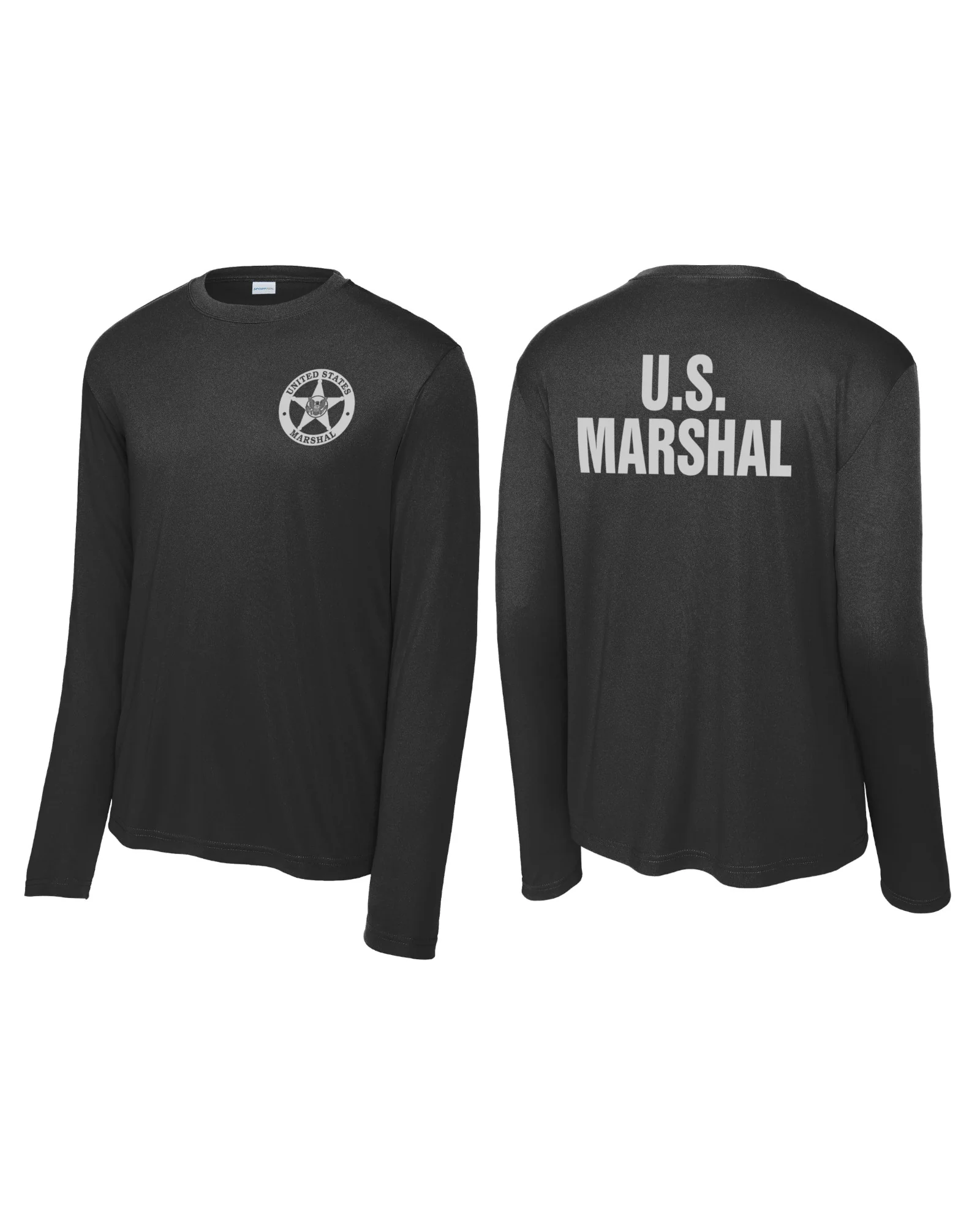 USMS MOISTURE WICKING CUSTOM RAID LONGSLEEVE SHIRT-ST350LS - Image 10