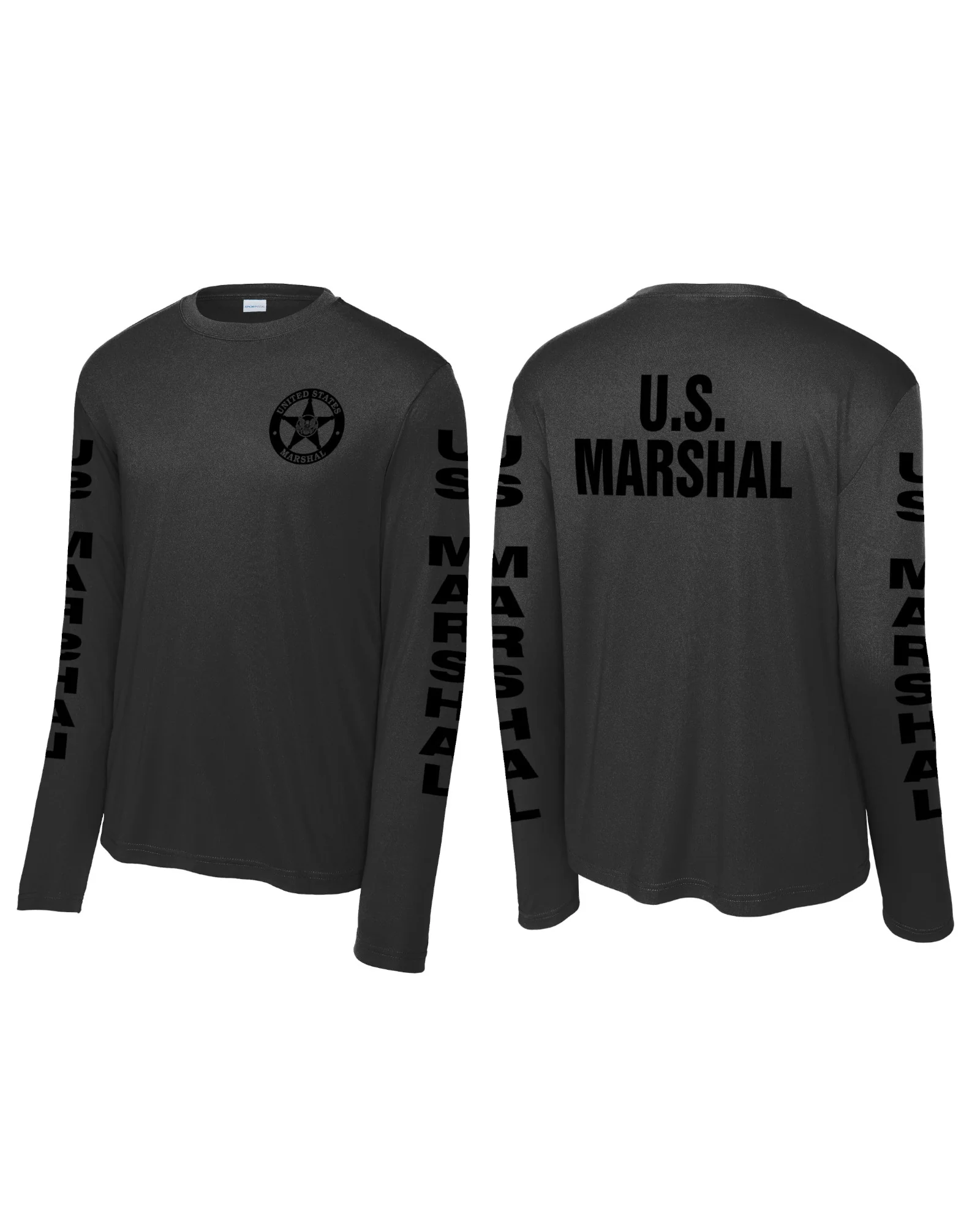USMS MOISTURE WICKING CUSTOM RAID LONGSLEEVE SHIRT-ST350LS - Image 17