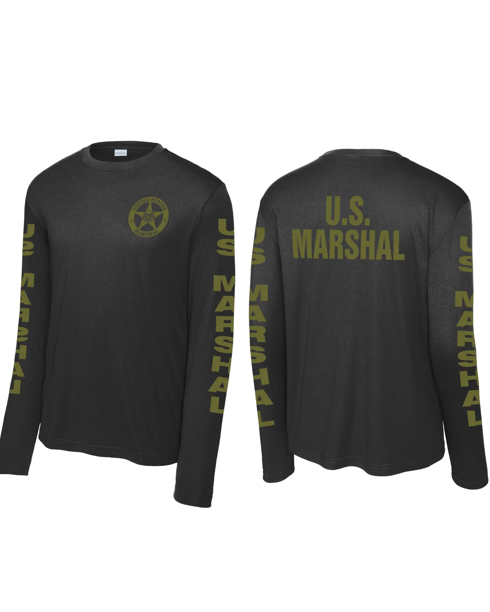 USMS MOISTURE WICKING CUSTOM RAID LONGSLEEVE SHIRT-ST350LS - Image 18