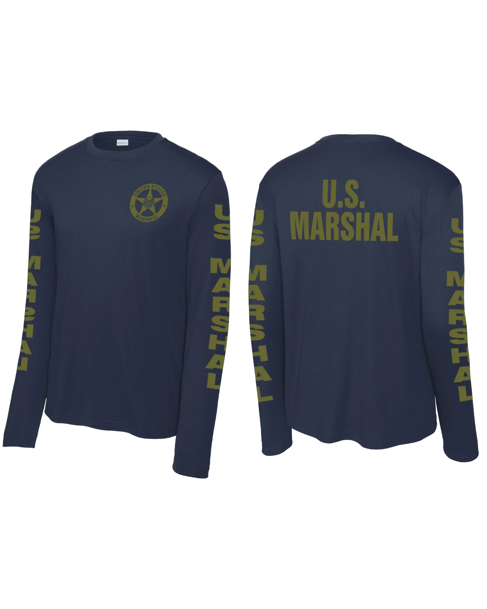 USMS MOISTURE WICKING CUSTOM RAID LONGSLEEVE SHIRT-ST350LS - Image 38