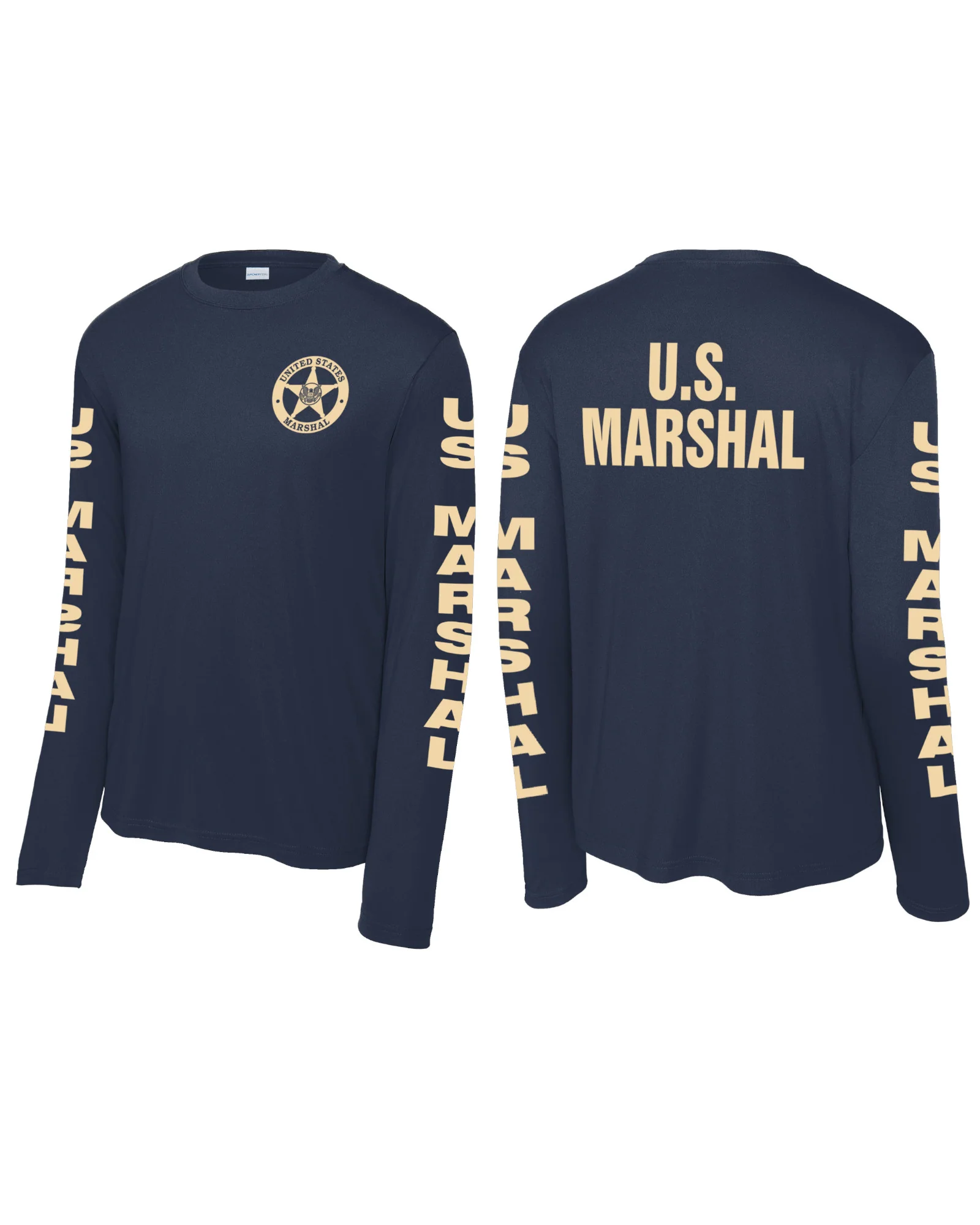 USMS MOISTURE WICKING CUSTOM RAID LONGSLEEVE SHIRT-ST350LS - Image 39