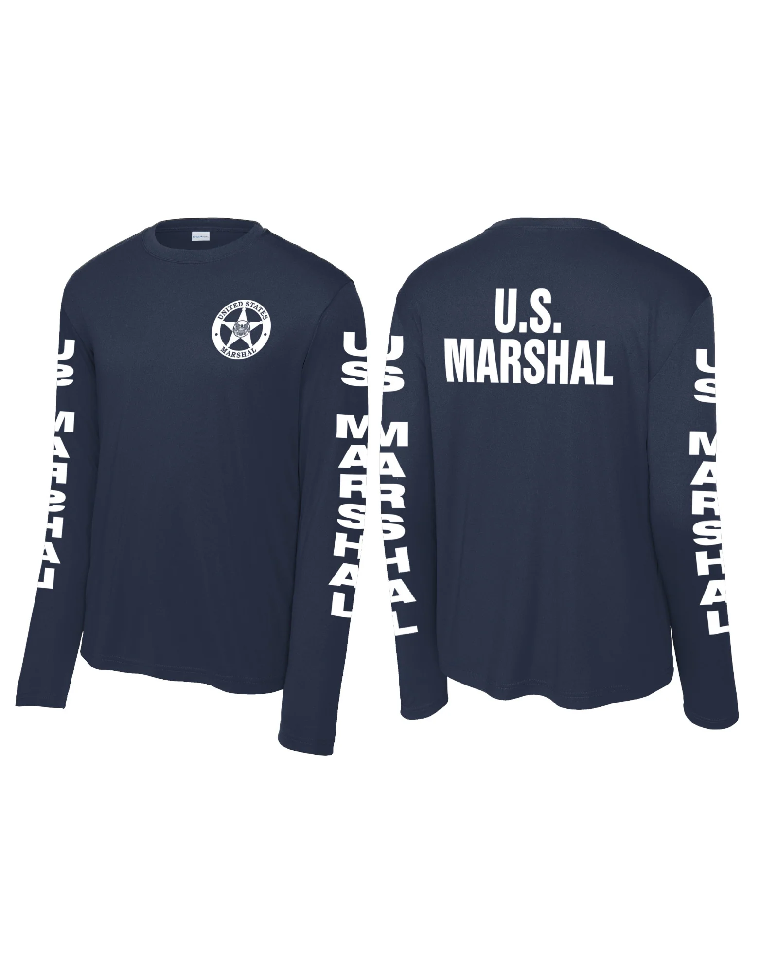 USMS MOISTURE WICKING CUSTOM RAID LONGSLEEVE SHIRT-ST350LS - Image 41