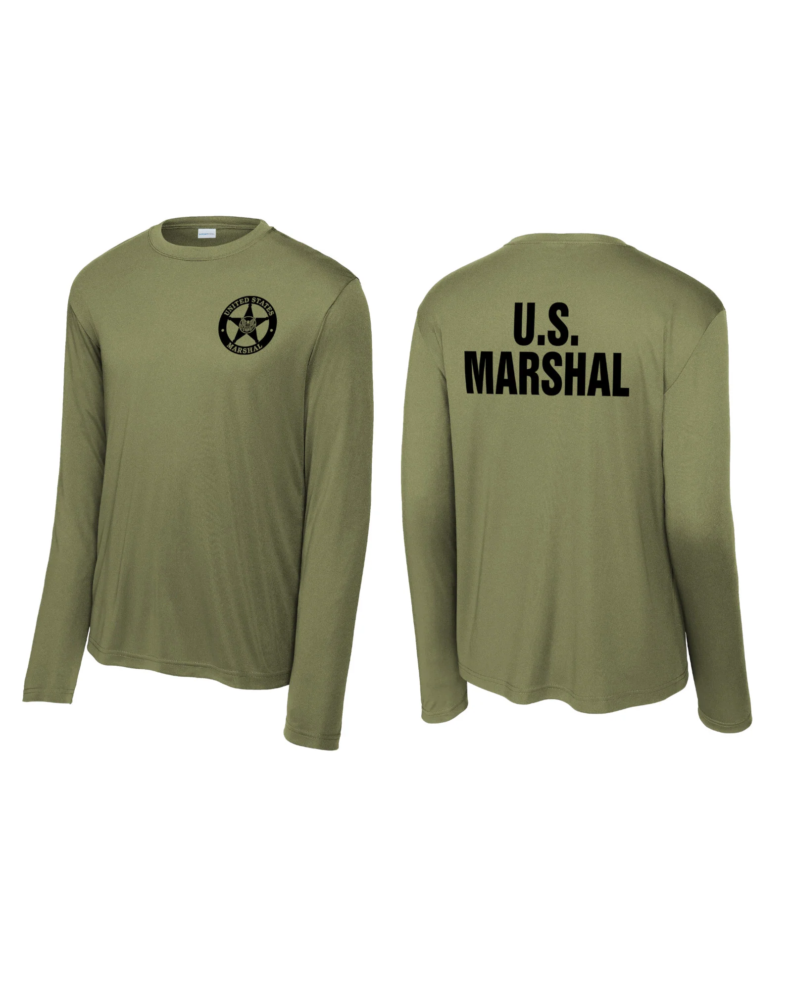USMS MOISTURE WICKING CUSTOM RAID LONGSLEEVE SHIRT-ST350LS - Image 47