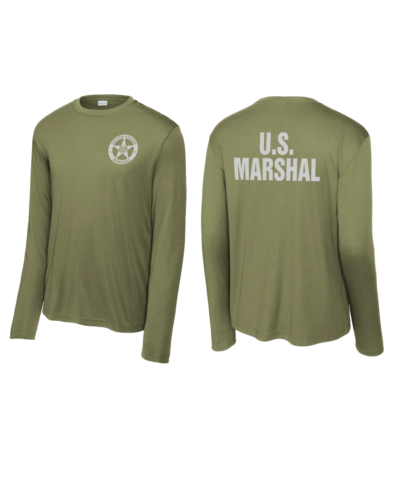 USMS MOISTURE WICKING CUSTOM RAID LONGSLEEVE SHIRT-ST350LS - Image 50