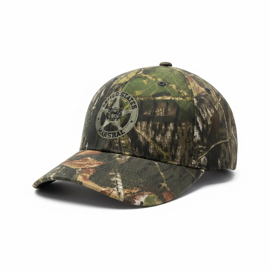 USMS USMS STAR FLEXFIT HAT MULTI REALTREE CAMO CLEARANCE