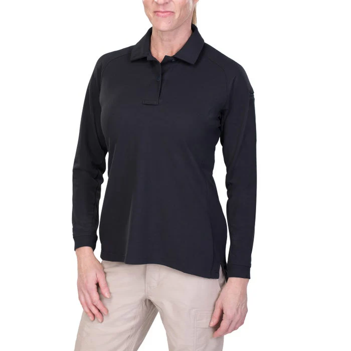 VERTX WOMEN'S COLDBLACK LONG SLEEVE POLO - Image 3