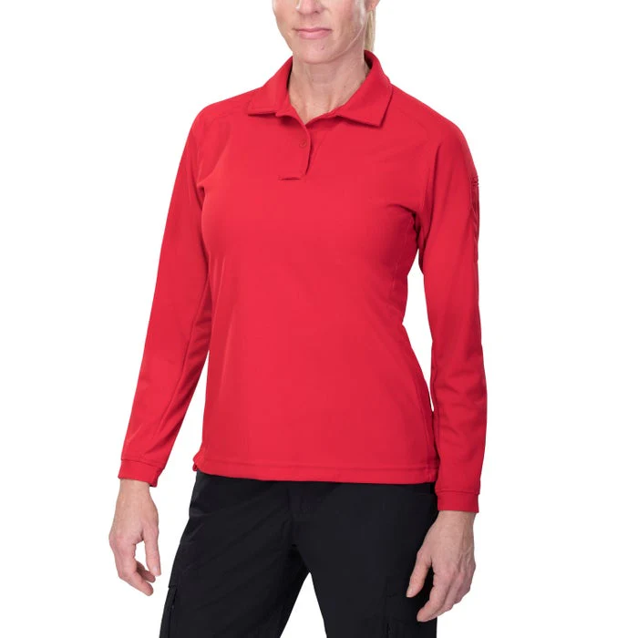 VERTX WOMEN'S COLDBLACK LONG SLEEVE POLO - Image 4