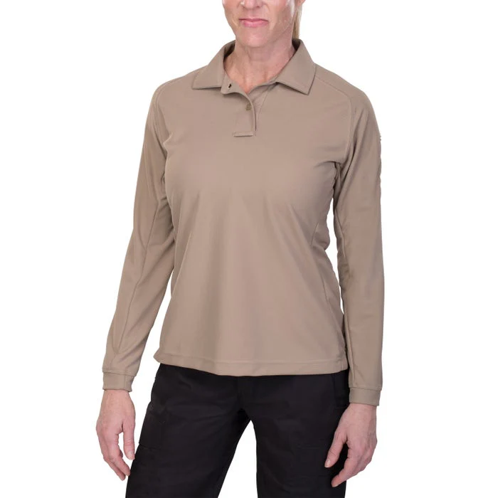 VERTX WOMEN'S COLDBLACK LONG SLEEVE POLO - Image 6