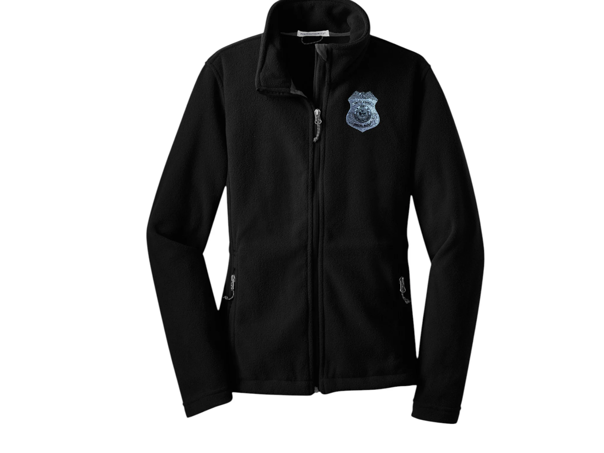 WOMEN'S ARMY CI BADGE SPECIAL AGENT FLEECE FULL ZIP JACKET-L217 - Image 4