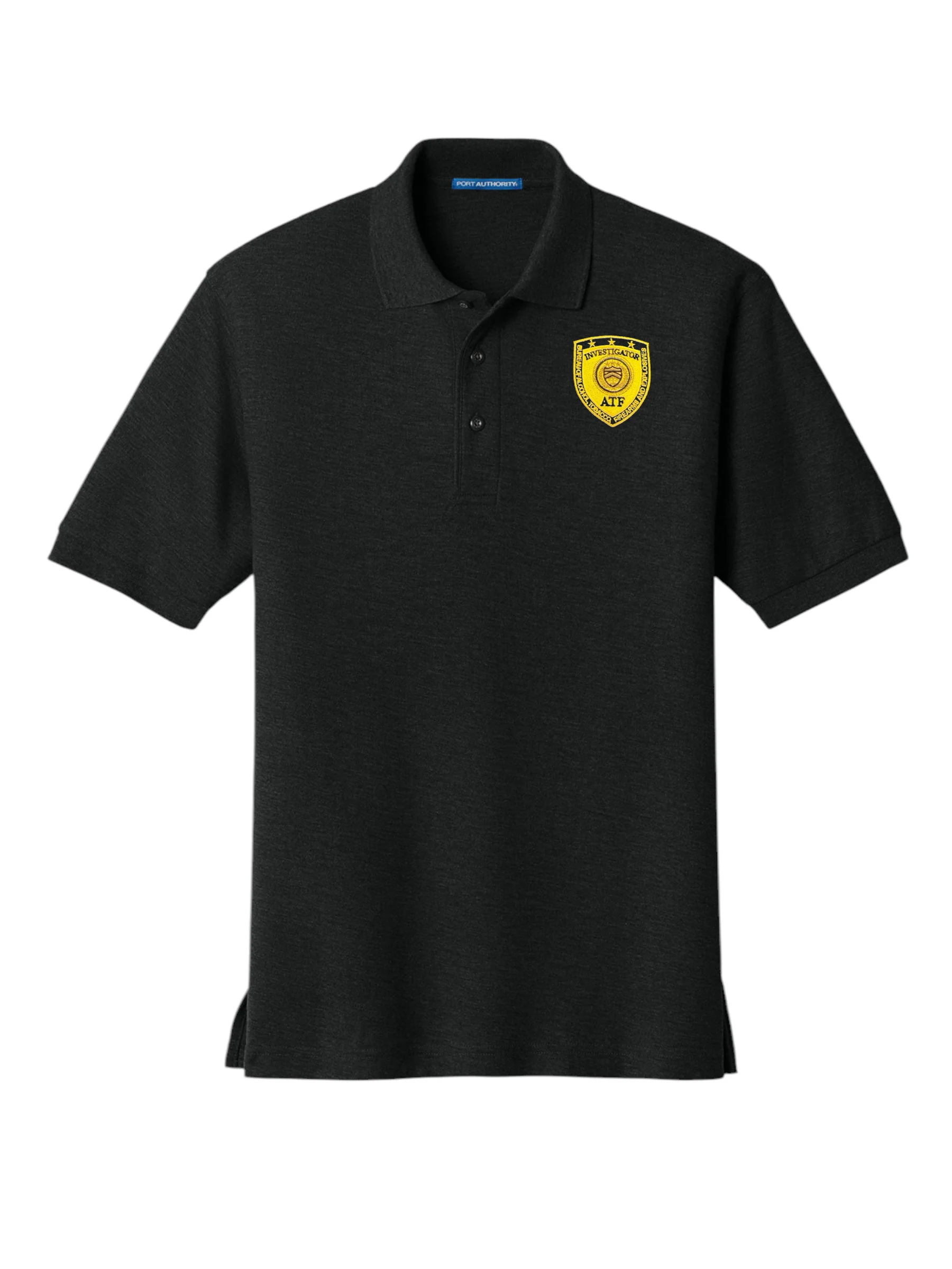 WOMEN'S ATF INVESTIGATOR BADGE PORT AUTHORITY POLO - L500 - Image 8