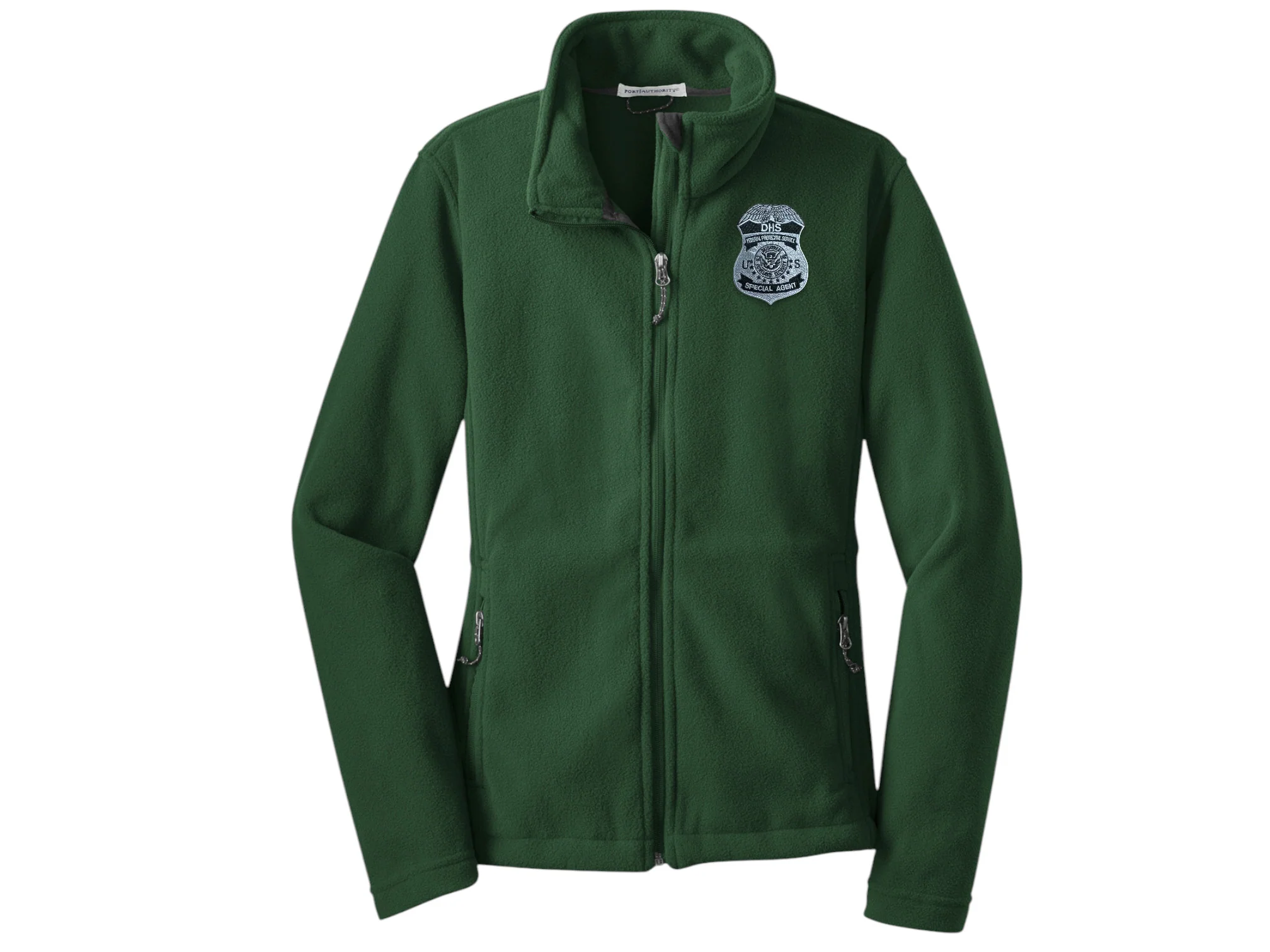 WOMEN'S DHS FPS BADGE FLEECE FULL ZIP JACKET-L217 - Image 11