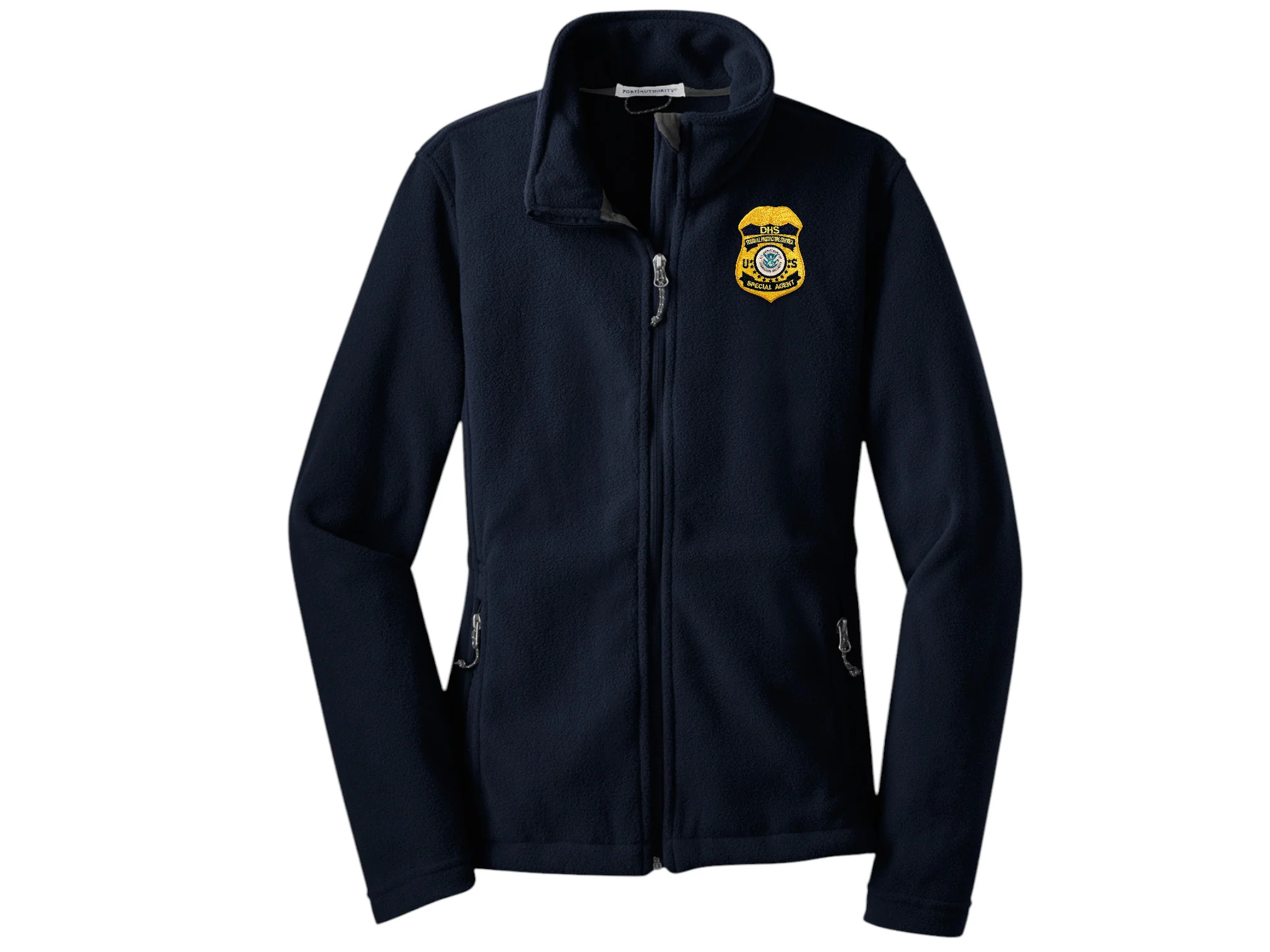 WOMEN'S DHS FPS BADGE FLEECE FULL ZIP JACKET-L217 - Image 16